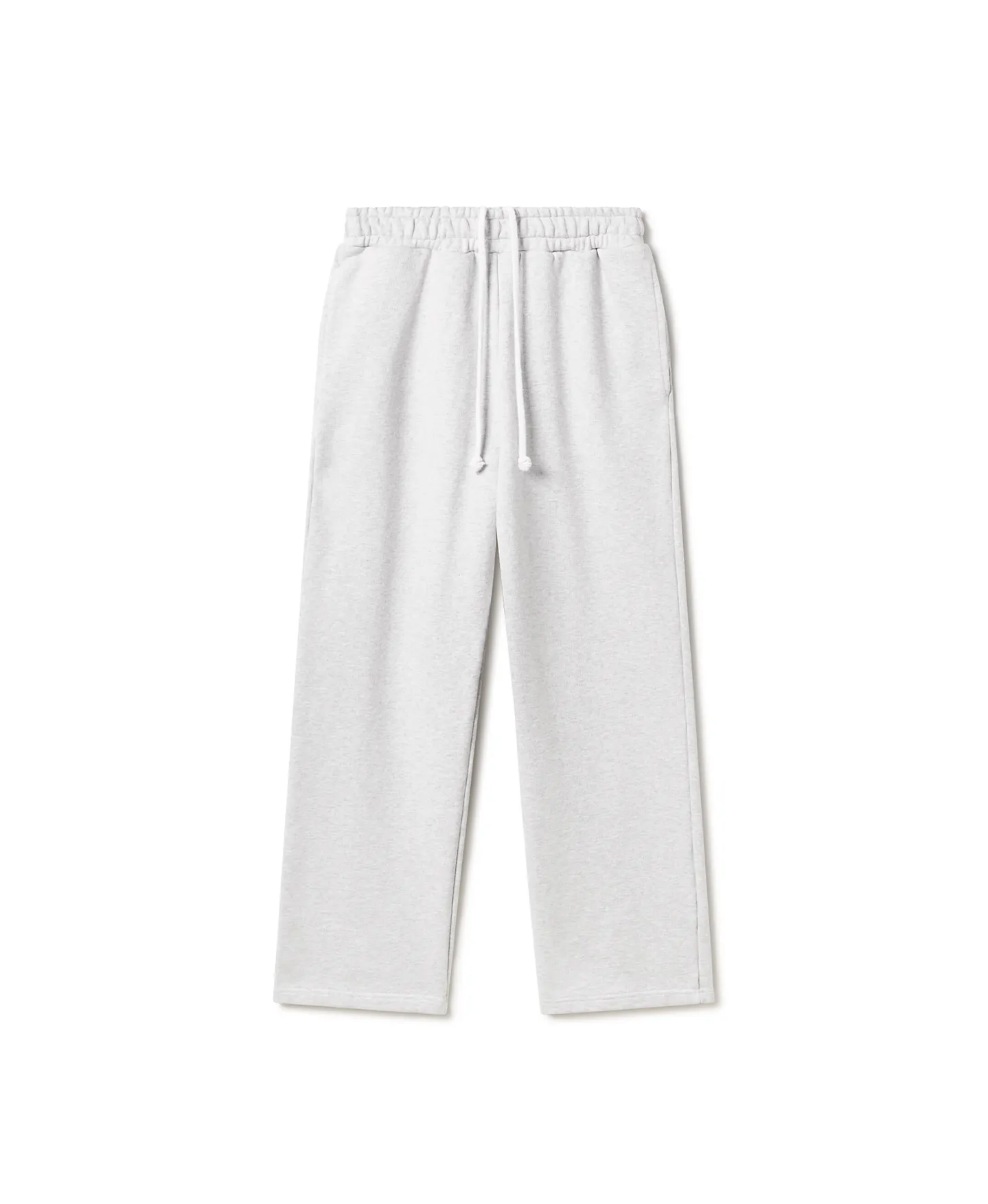 600 GSM 'Light Heather Gray' Straight-leg Pants