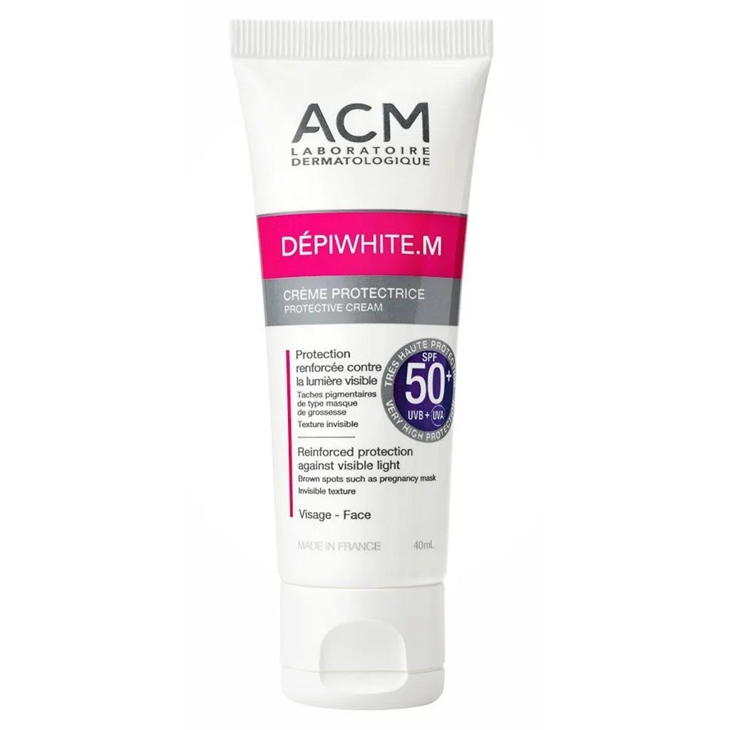 ACM Depiwhite M SPF50  Face Sunscreen Cream With UVA   UVB   Blue light Protection 40ml