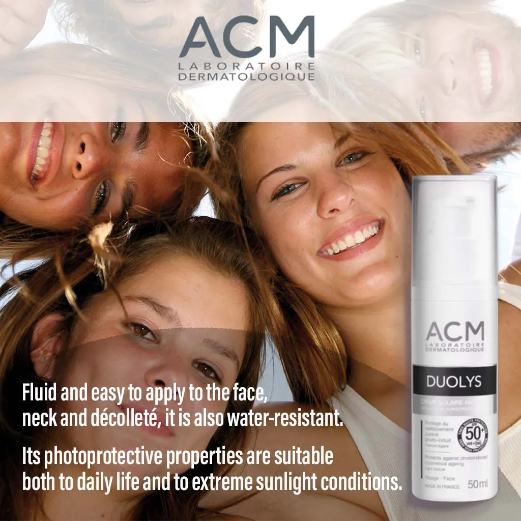 ACM Duolys Anti-Ageing Facial Sunscreen SPF50  With UVA/UVB Protection 50ml