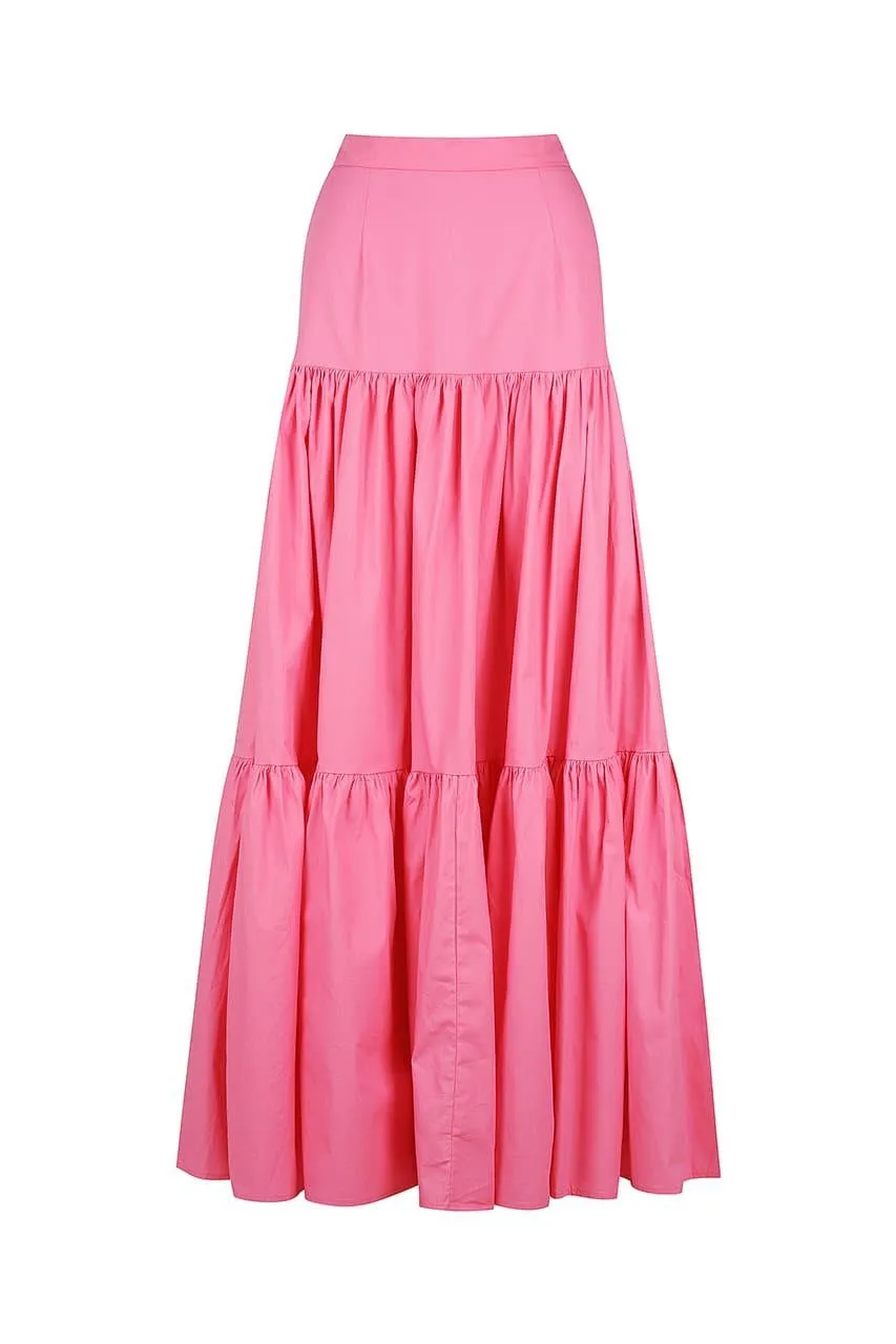 Ayla Maxi Skirt - Pink