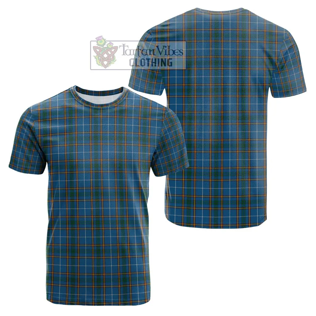 Bain Tartan Cotton T-Shirt