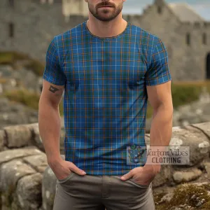 Bain Tartan Cotton T-Shirt