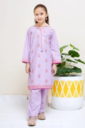 Bari Eid By Shanzey Stitched 3 Piece Emb Cotton Edit Collection'2024-SHK-2505