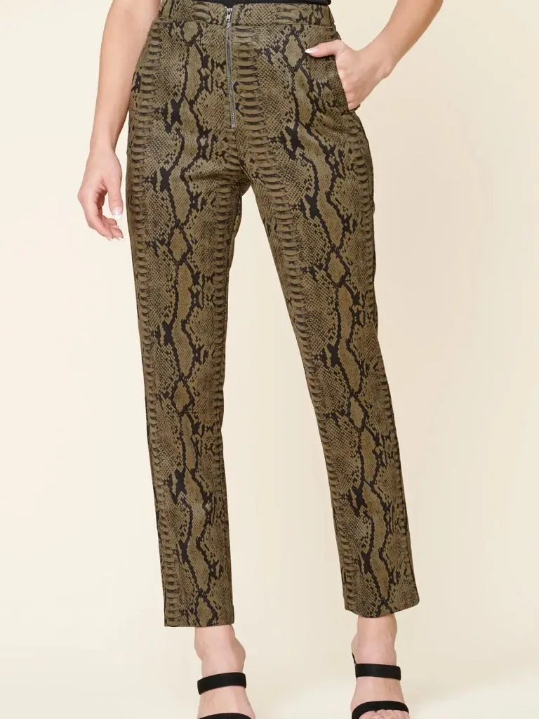 Born This Way Faux Pants (Olive)