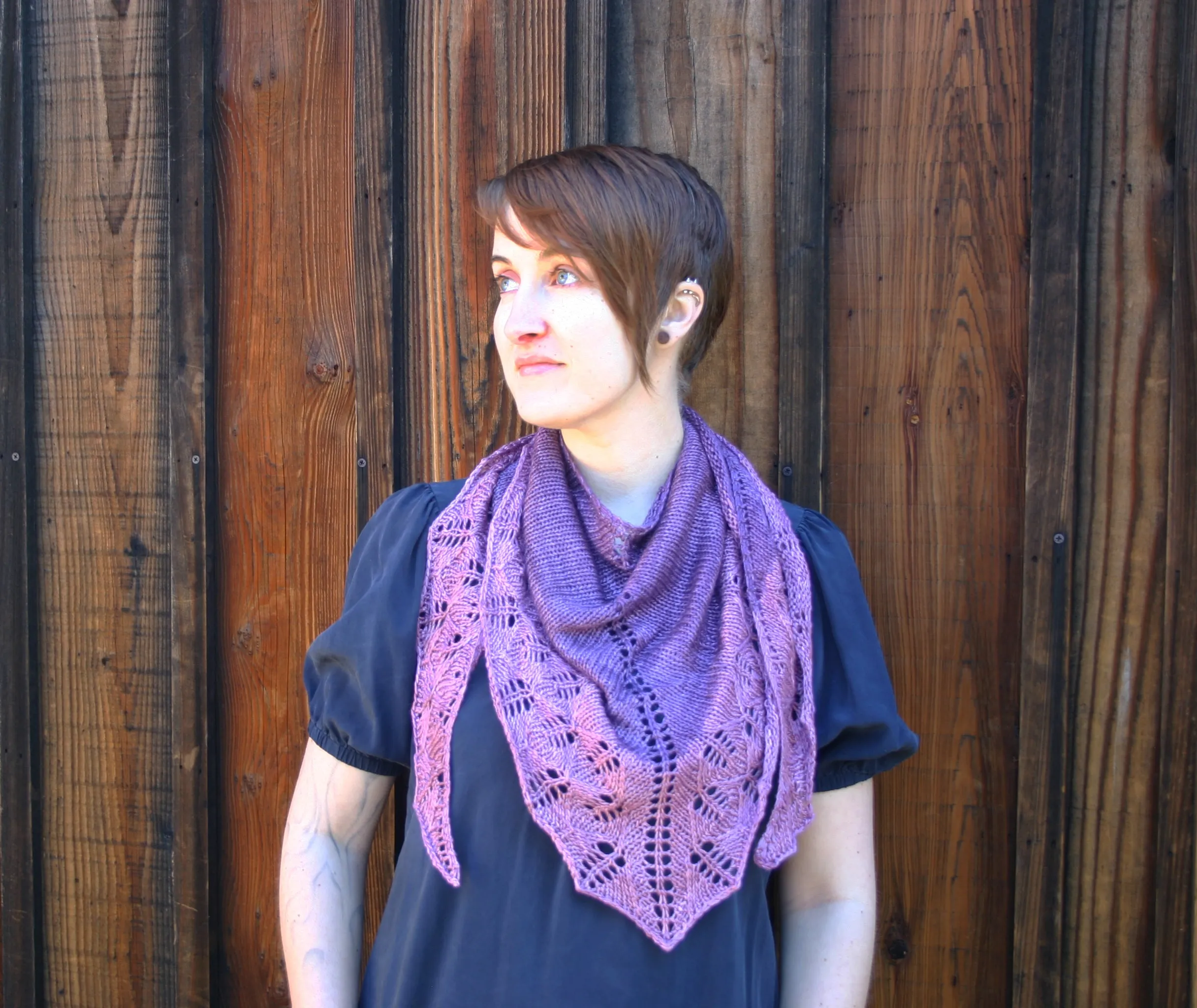 Cedar Lake Shawl pattern PDF