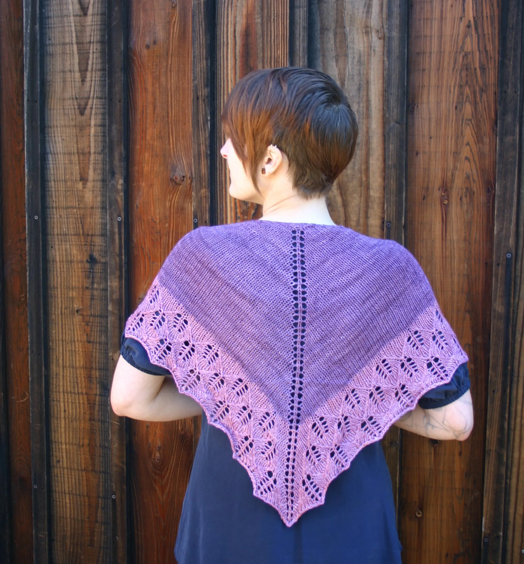 Cedar Lake Shawl pattern PDF