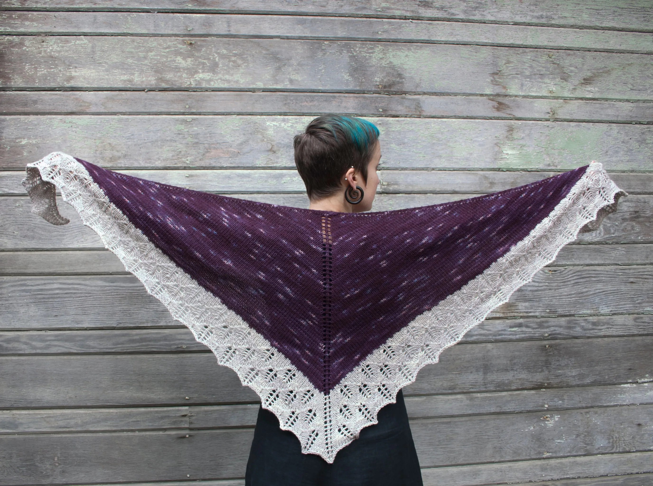 Cedar Lake Shawl pattern PDF