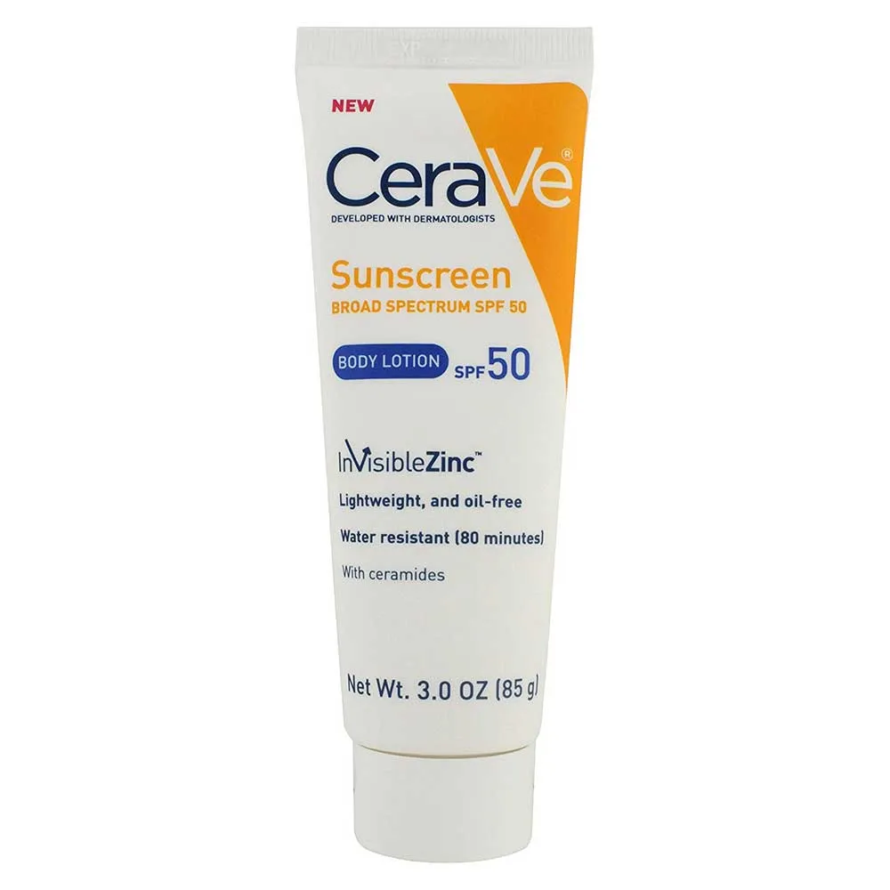 CeraVe 923276 Sunscreen Lotion, 1 Each