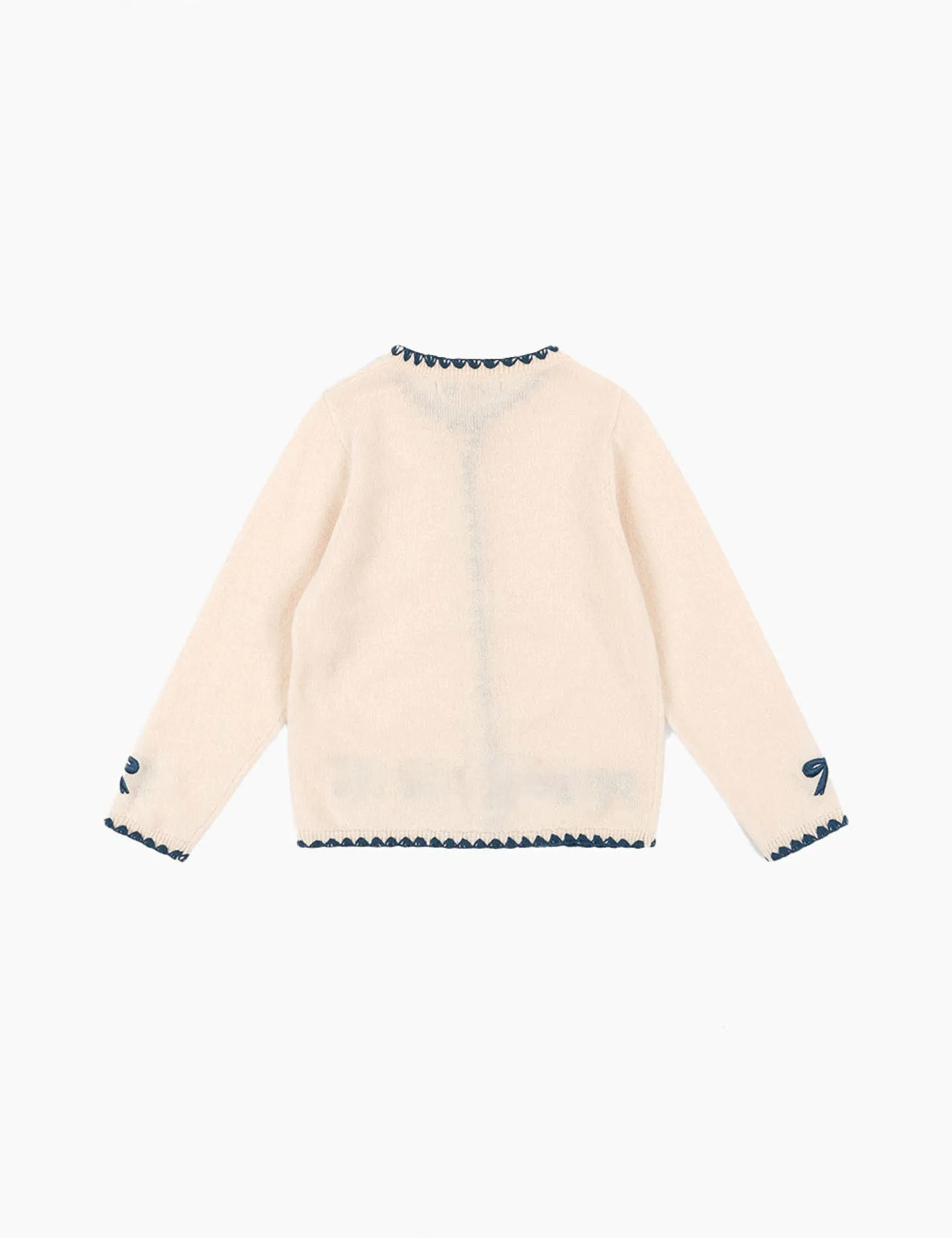 Collette Knit Cardigan in Off White