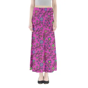 Cosmic Whisper Pastel Passion Full Length Maxi Skirt