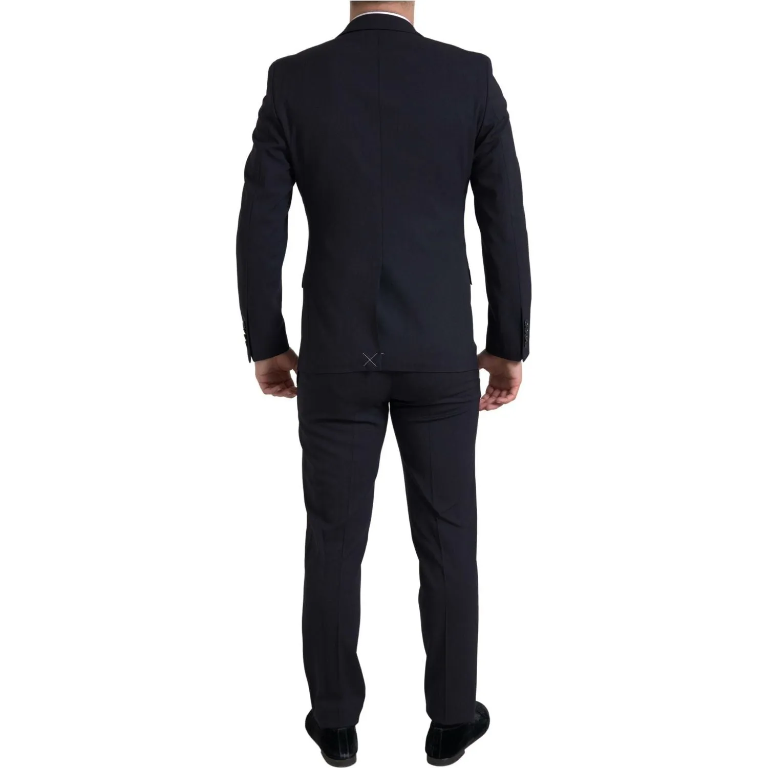 Dolce & Gabbana Sleek Dark Blue Martini Slim Fit Suit