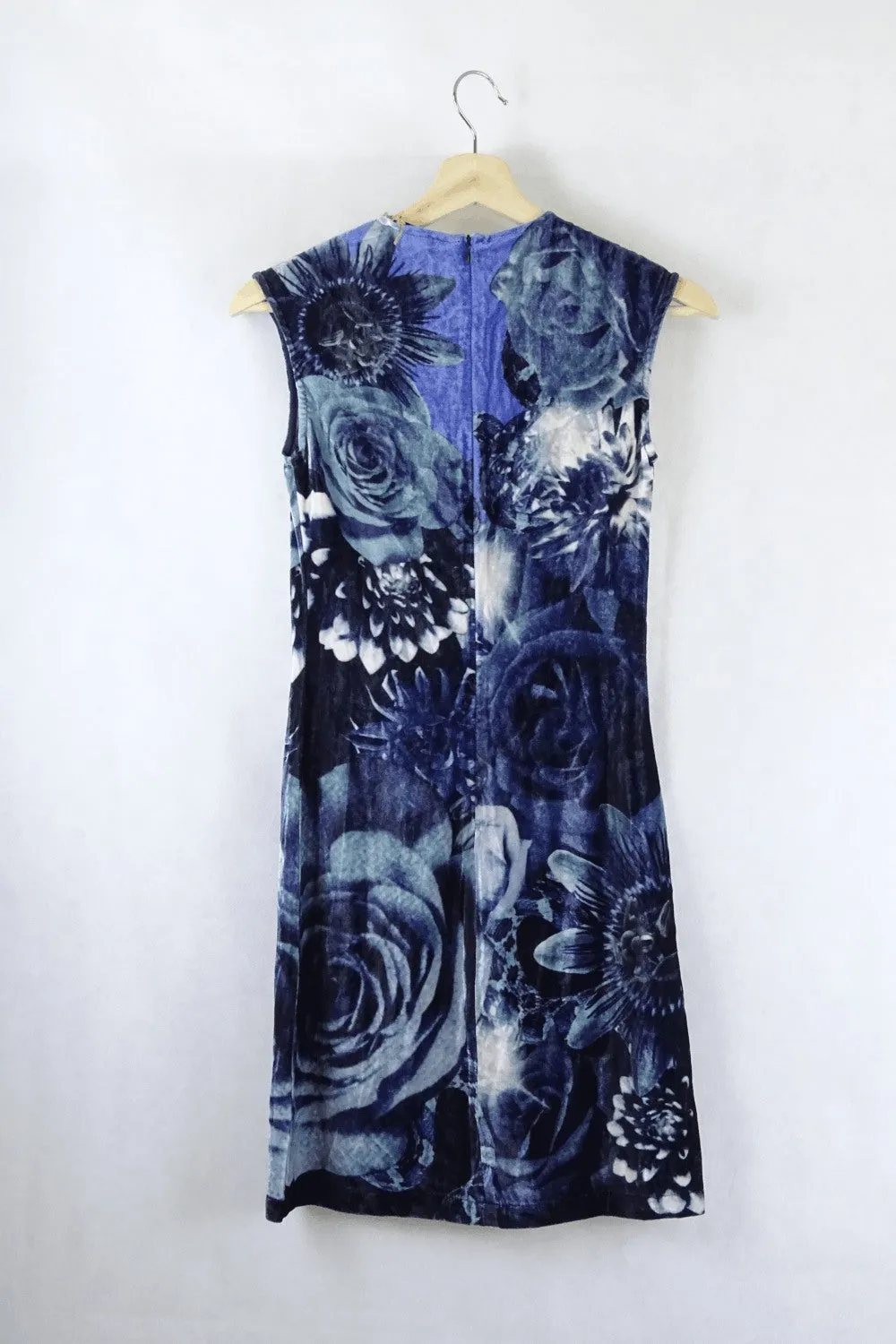 Emma Cook Velvet Patterned Dress 8