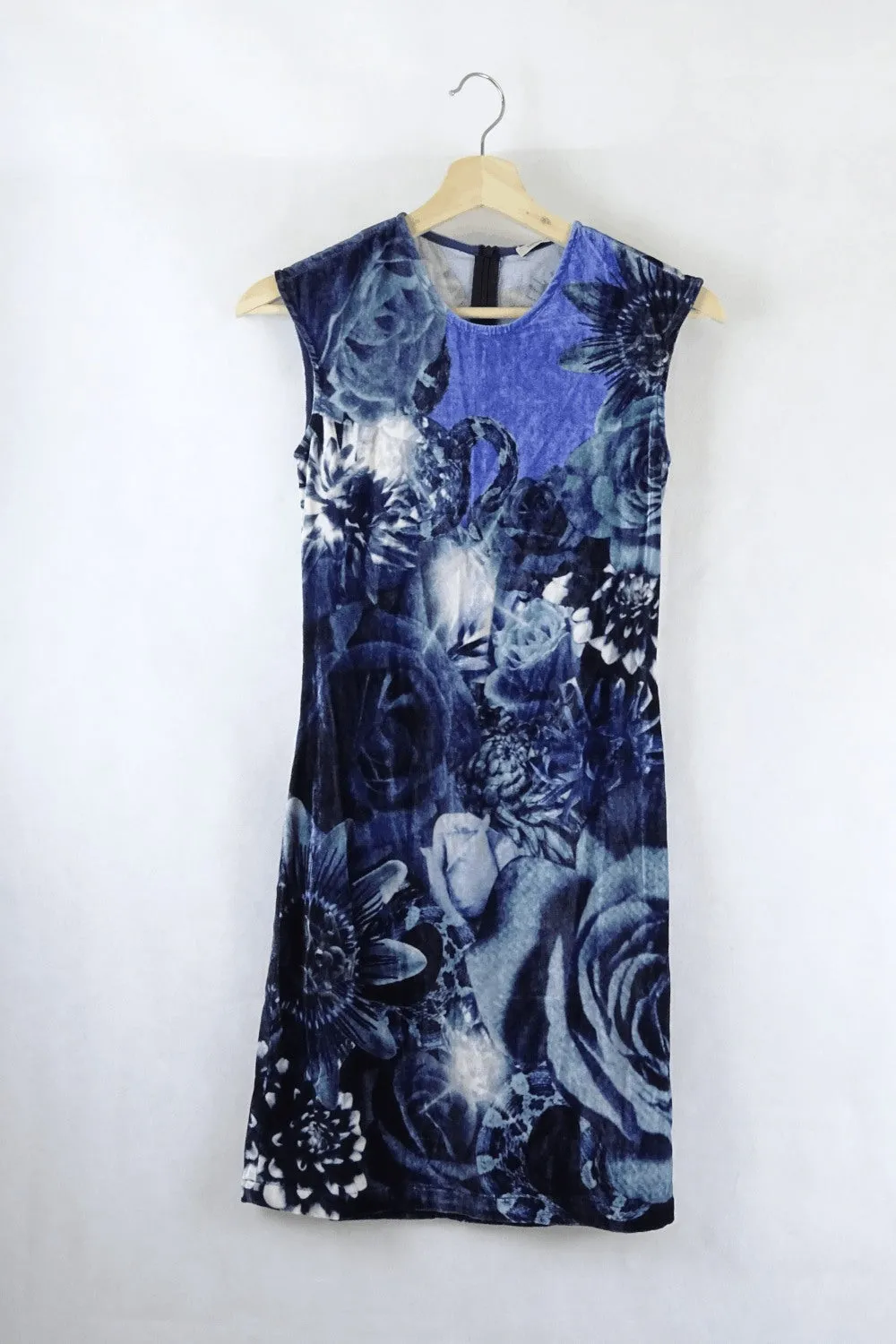 Emma Cook Velvet Patterned Dress 8