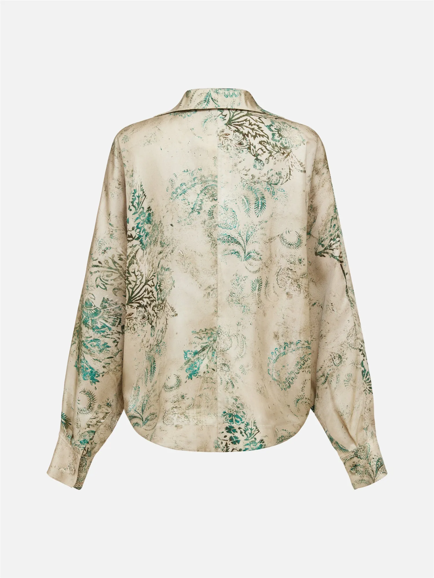 EP YAYING Chinese Style Silk Shirt