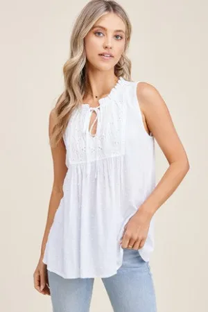 Eyelet Lace Top