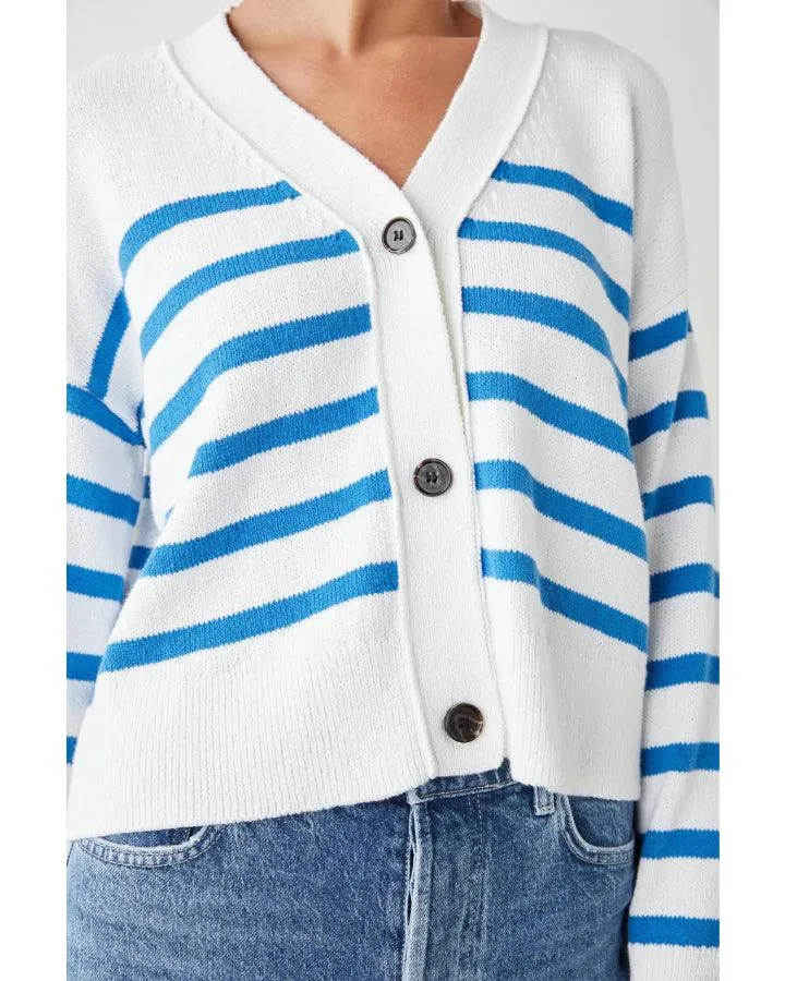 Geneva Stripe Cardigan