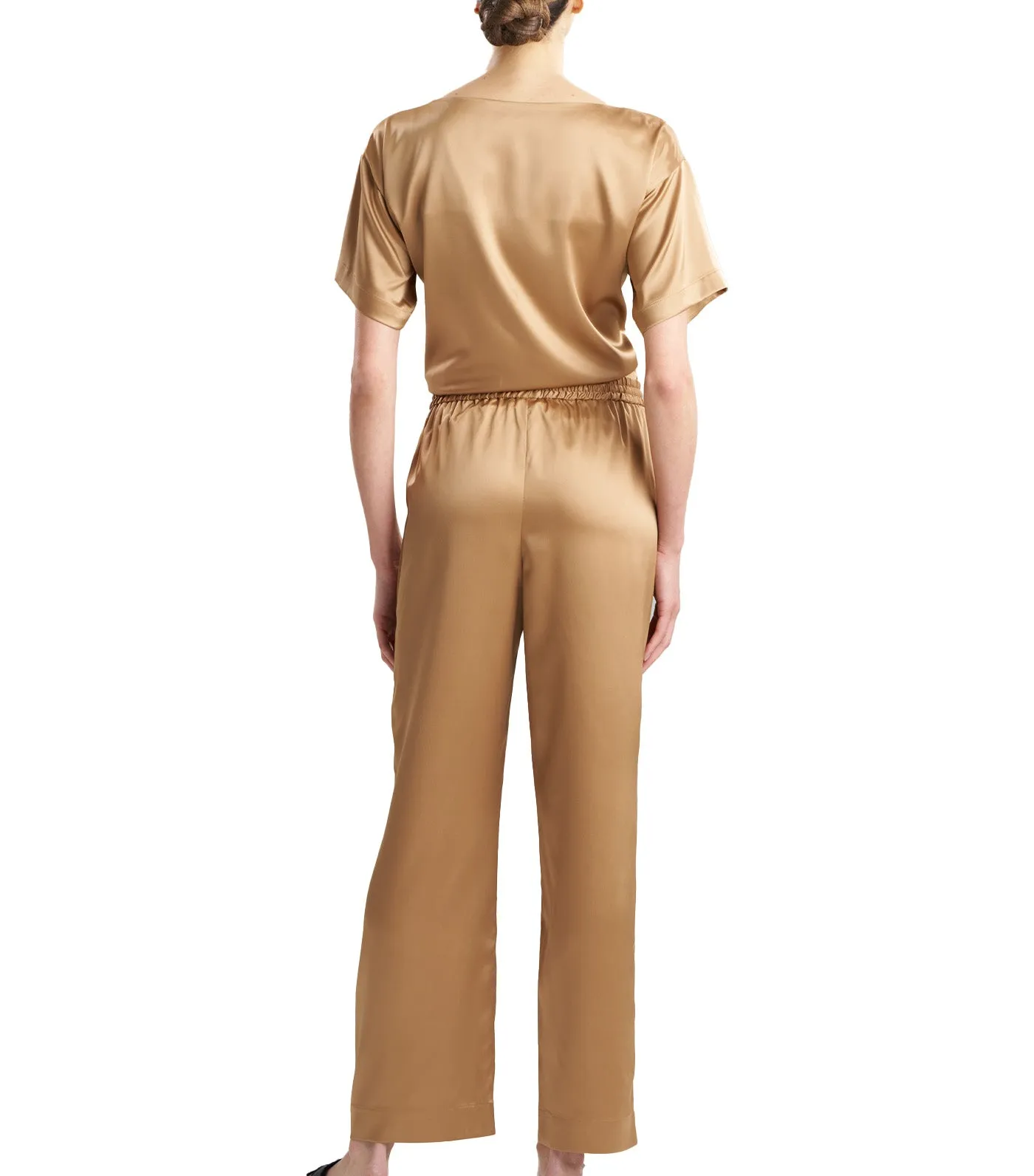 Glamour Straight Leg Pants Toffee