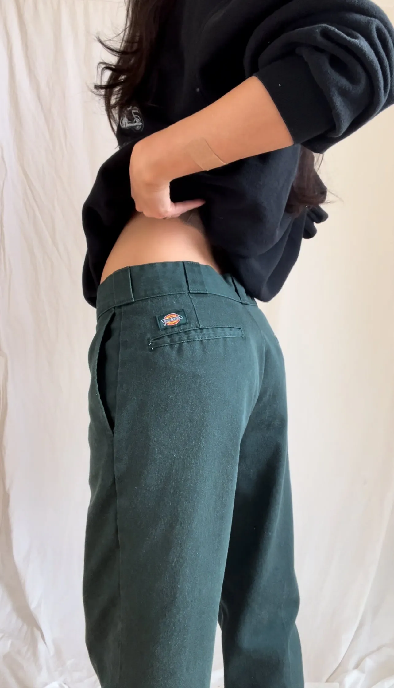 Green Punk Dickies