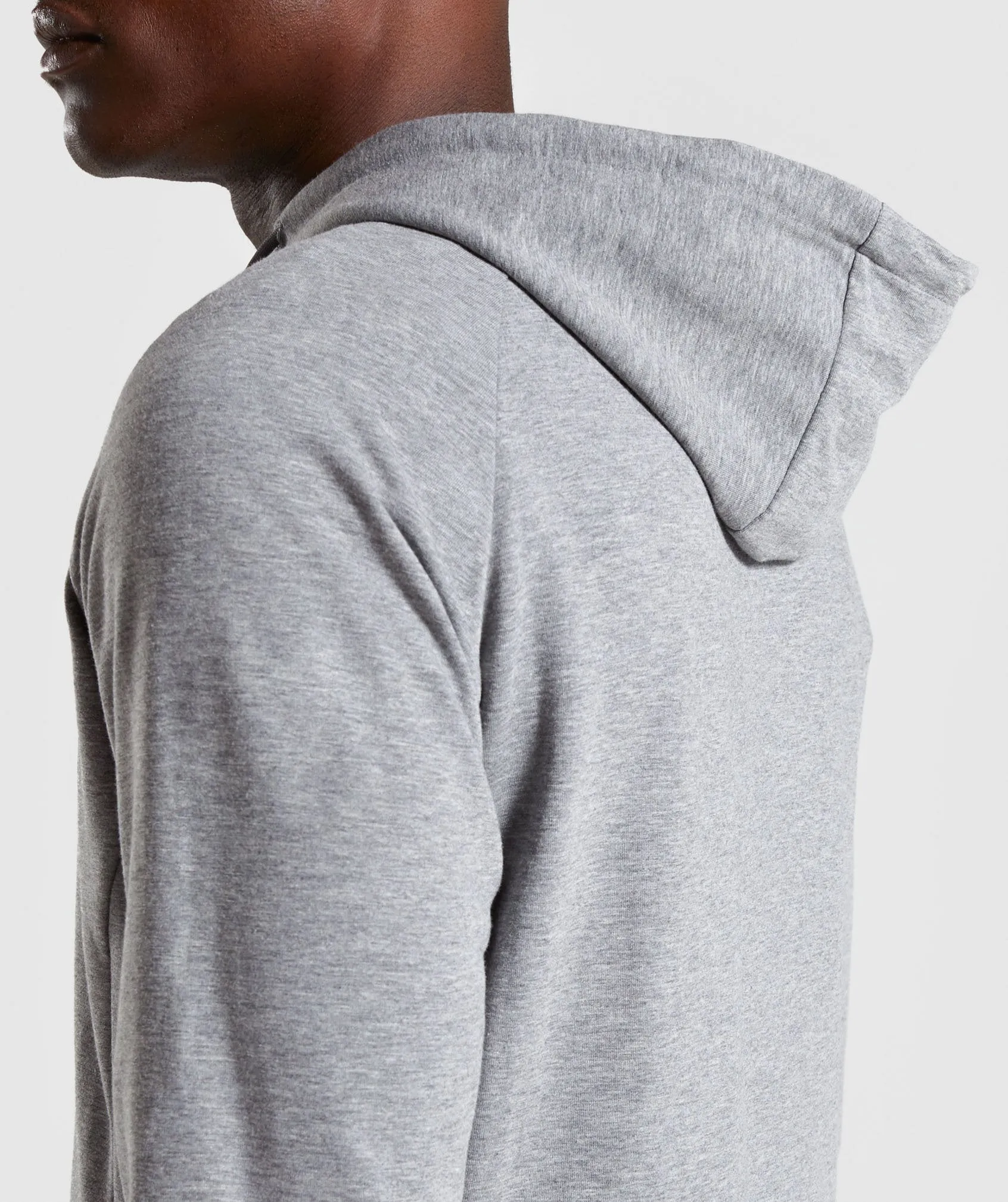 Gymshark Critical Zip Hoodie - Grey Marl