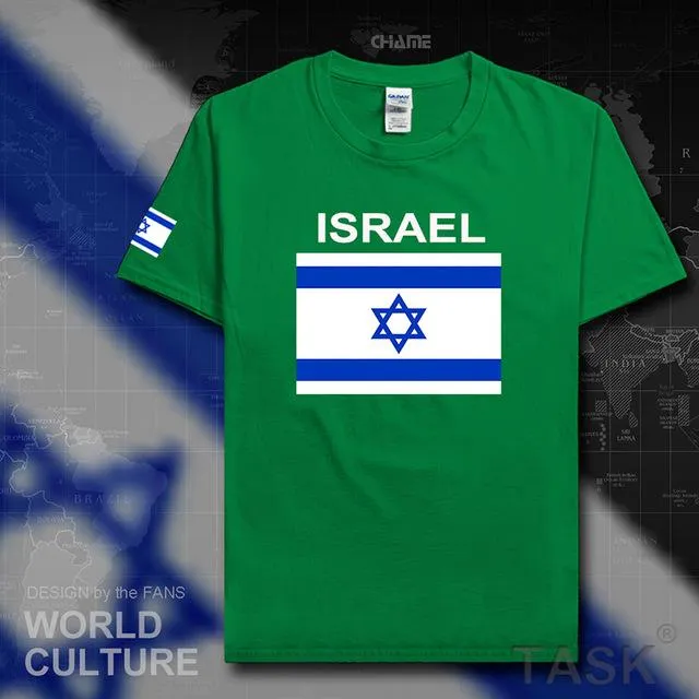 Israel T- shirt jerseys Cotton Team shirt in Colors !