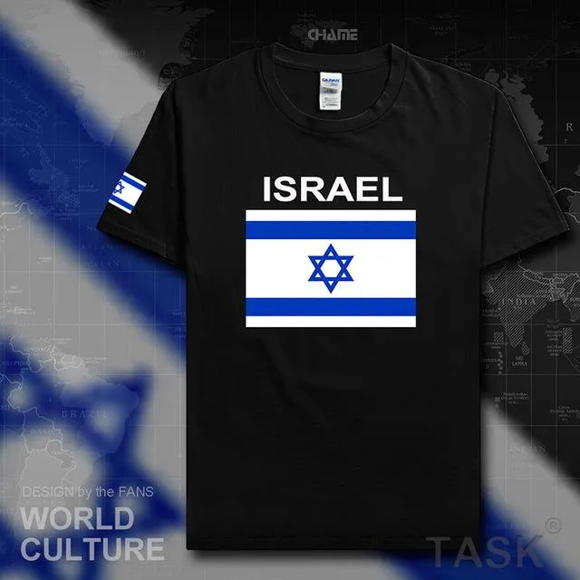 Israel T- shirt jerseys Cotton Team shirt in Colors !