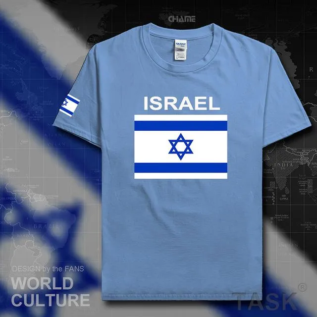 Israel T- shirt jerseys Cotton Team shirt in Colors !