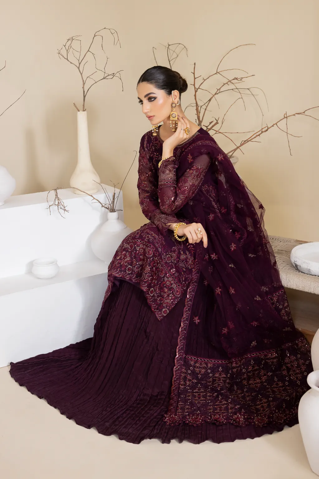 IZNiK Chinon Chiffon Collection Vol-III – CC-28 Keeya