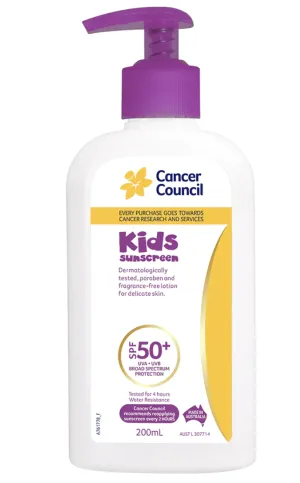 Kids Sunscreen SPF50  200ml