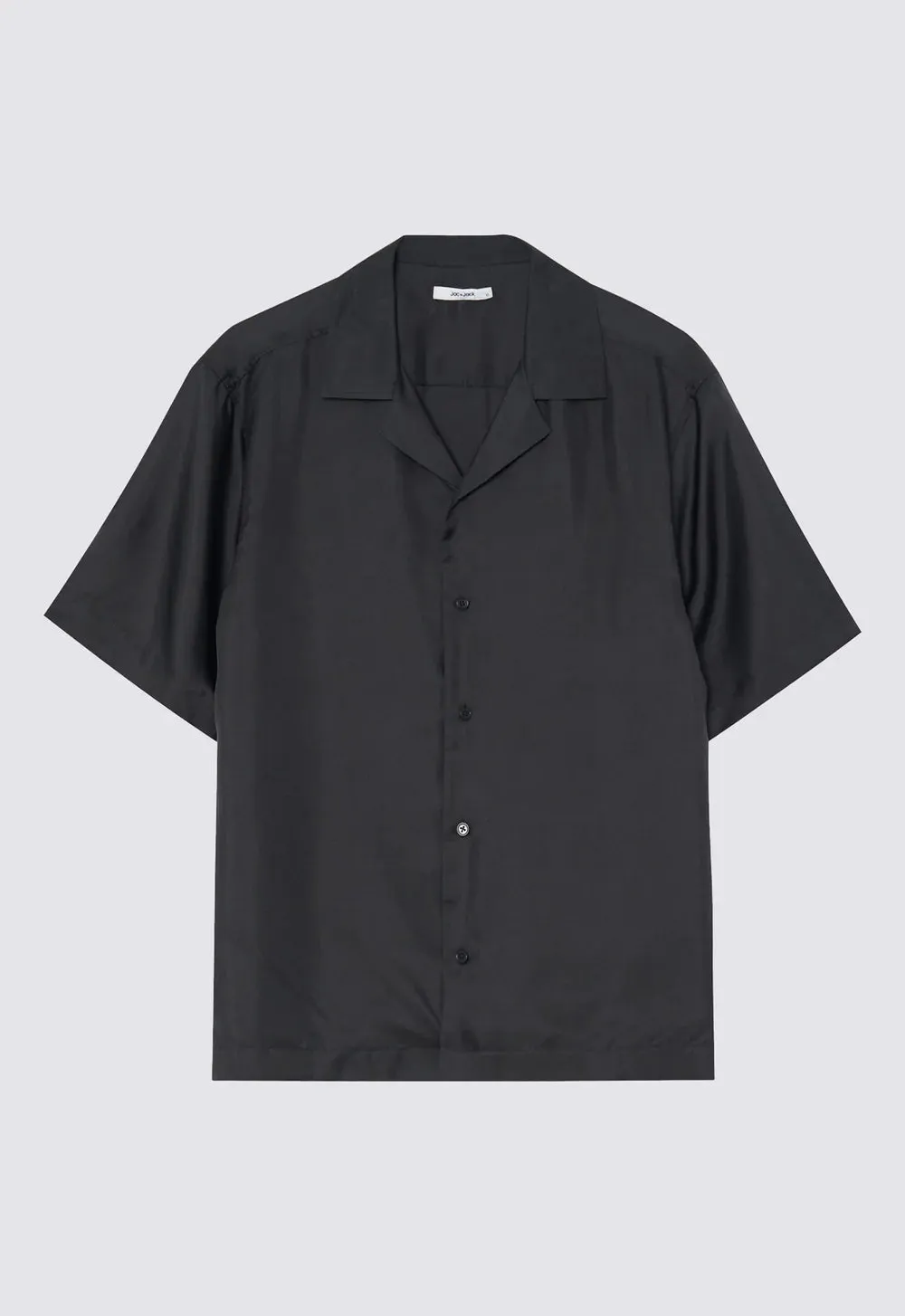 Kobe Silk Shirt in Black