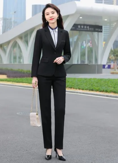 Ladies Suit Temperament Slim Work Clothes