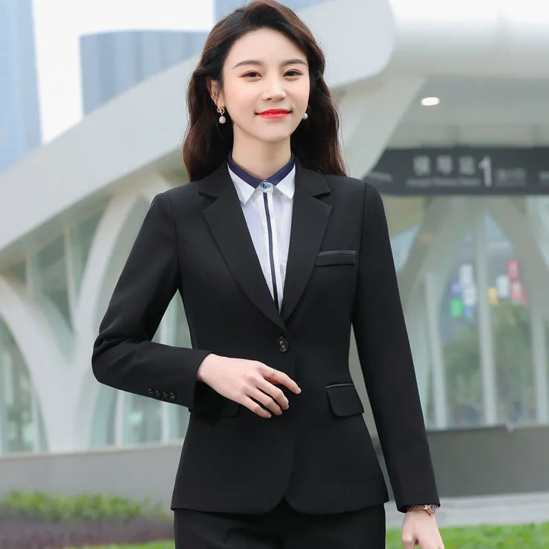 Ladies Suit Temperament Slim Work Clothes