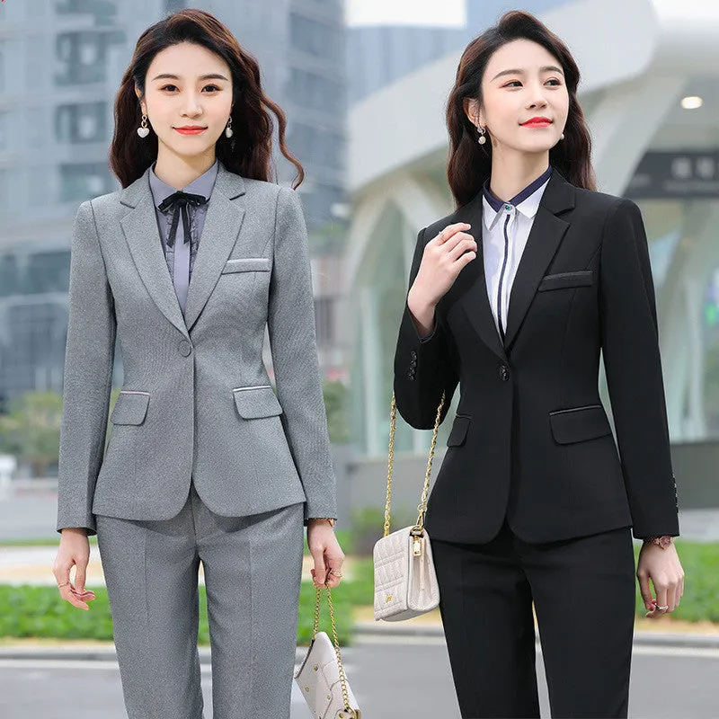 Ladies Suit Temperament Slim Work Clothes