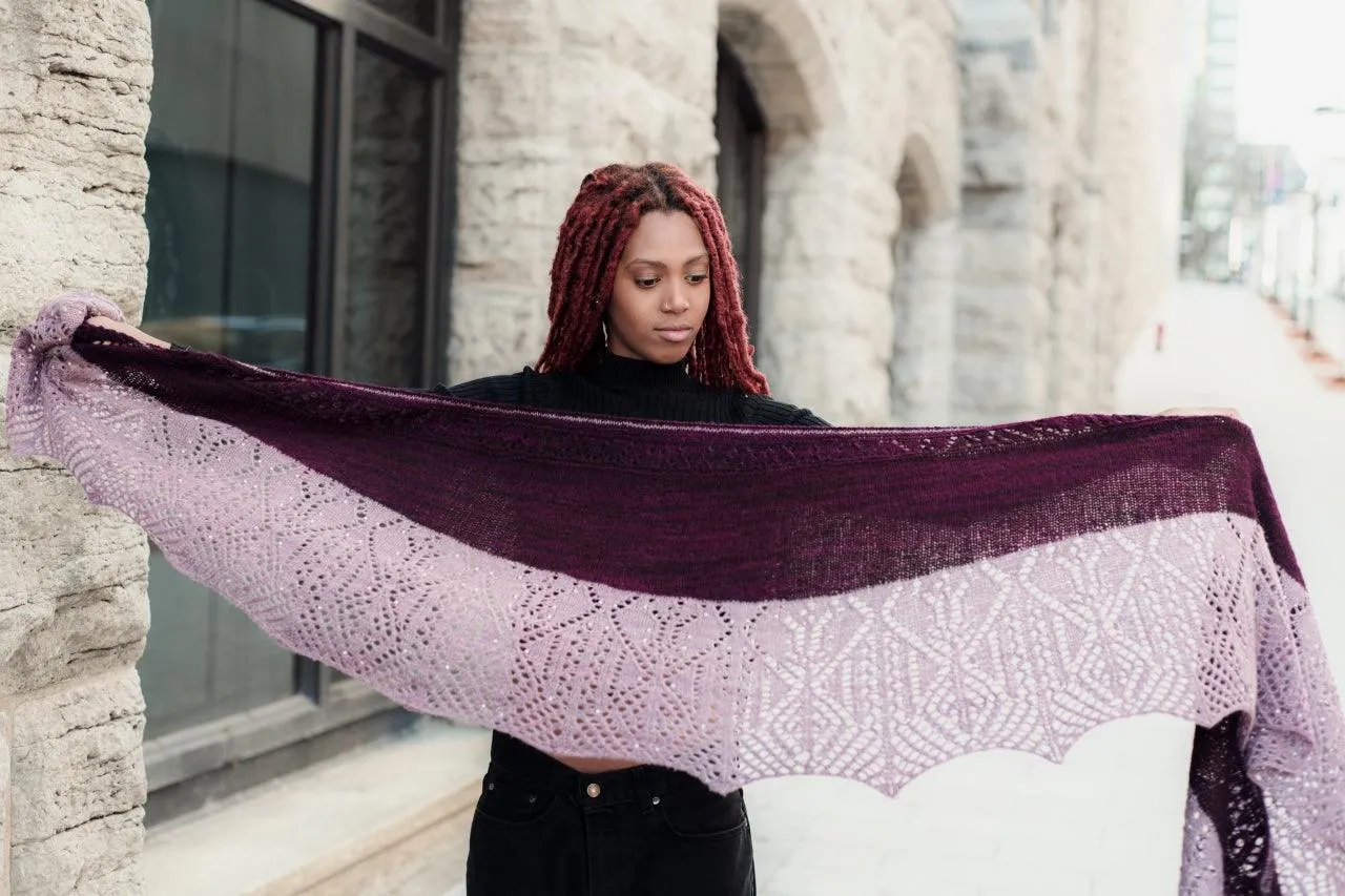 Lavande Shawl - KNITTING PATTERN