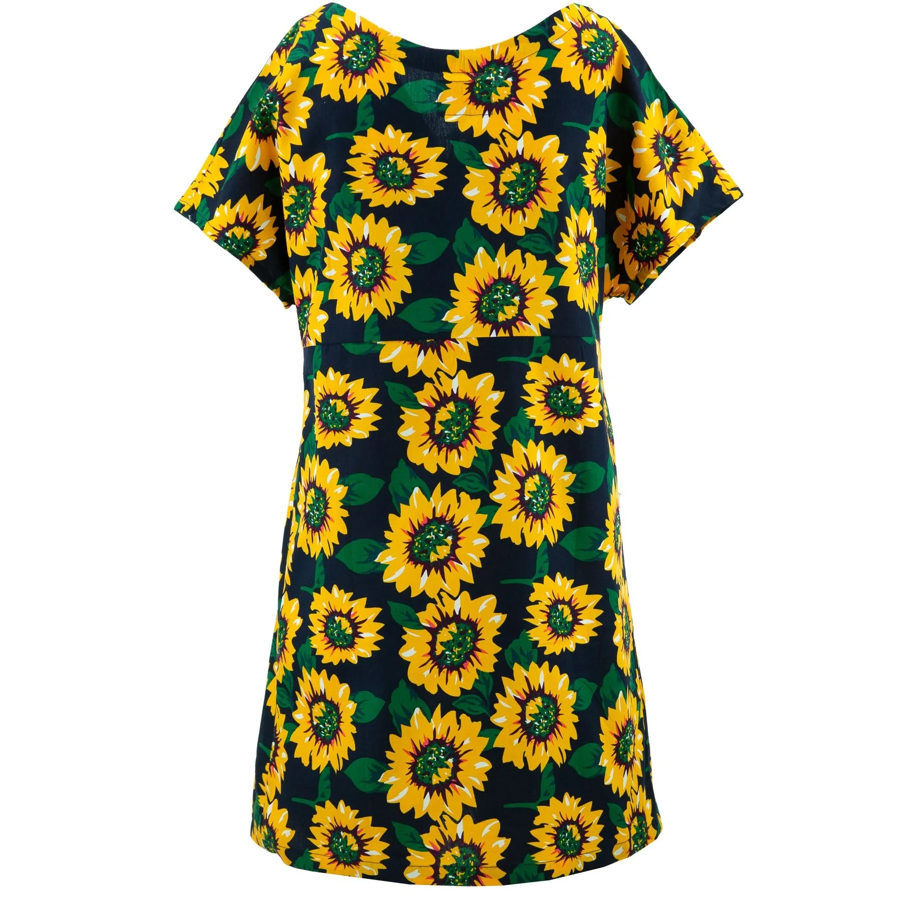 Lolo Short Shift Dress - Sunflower Burst