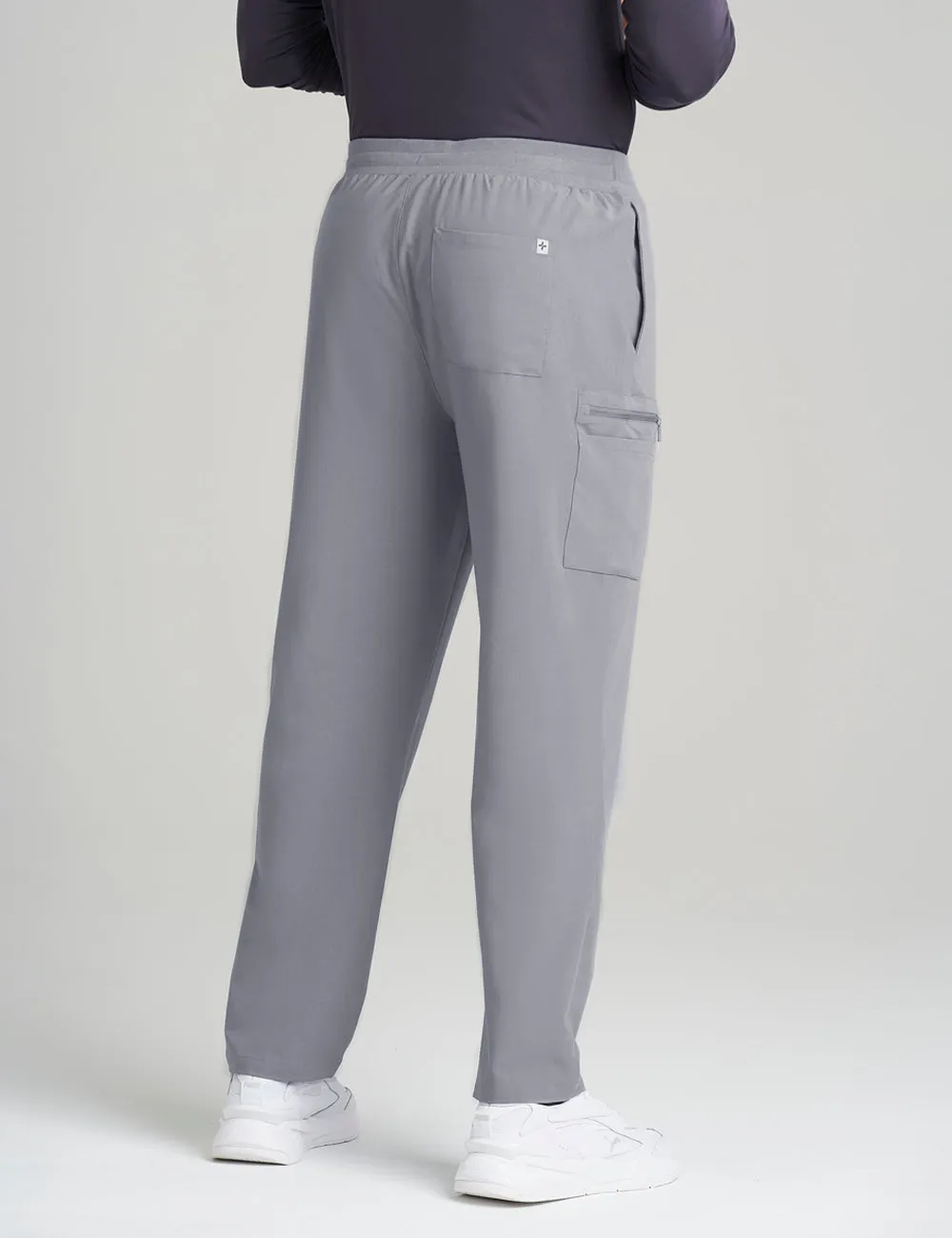 Mens 7-Pocket Straight Leg Scrub Pants