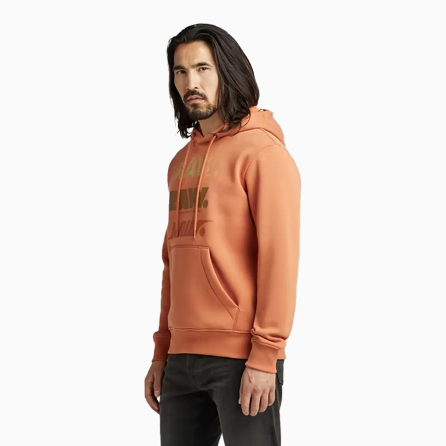 Men's Triple Raw Pull Over Hoodie