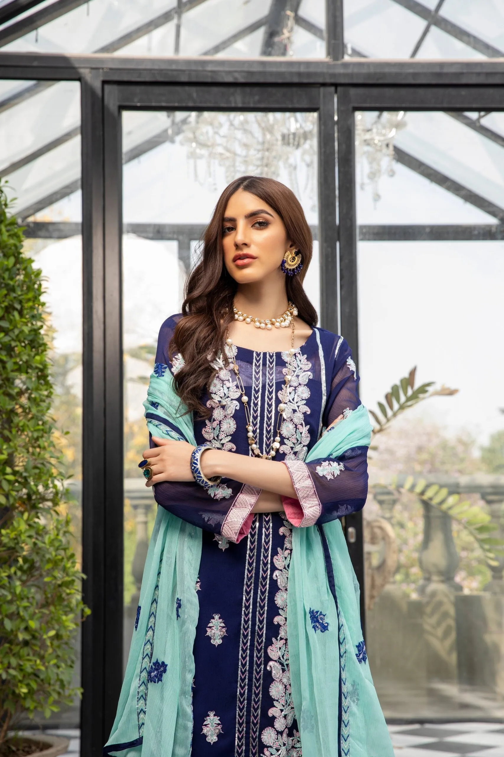 Meraki Embroidered Chiffon Collection Vol-3 – MCE3-6