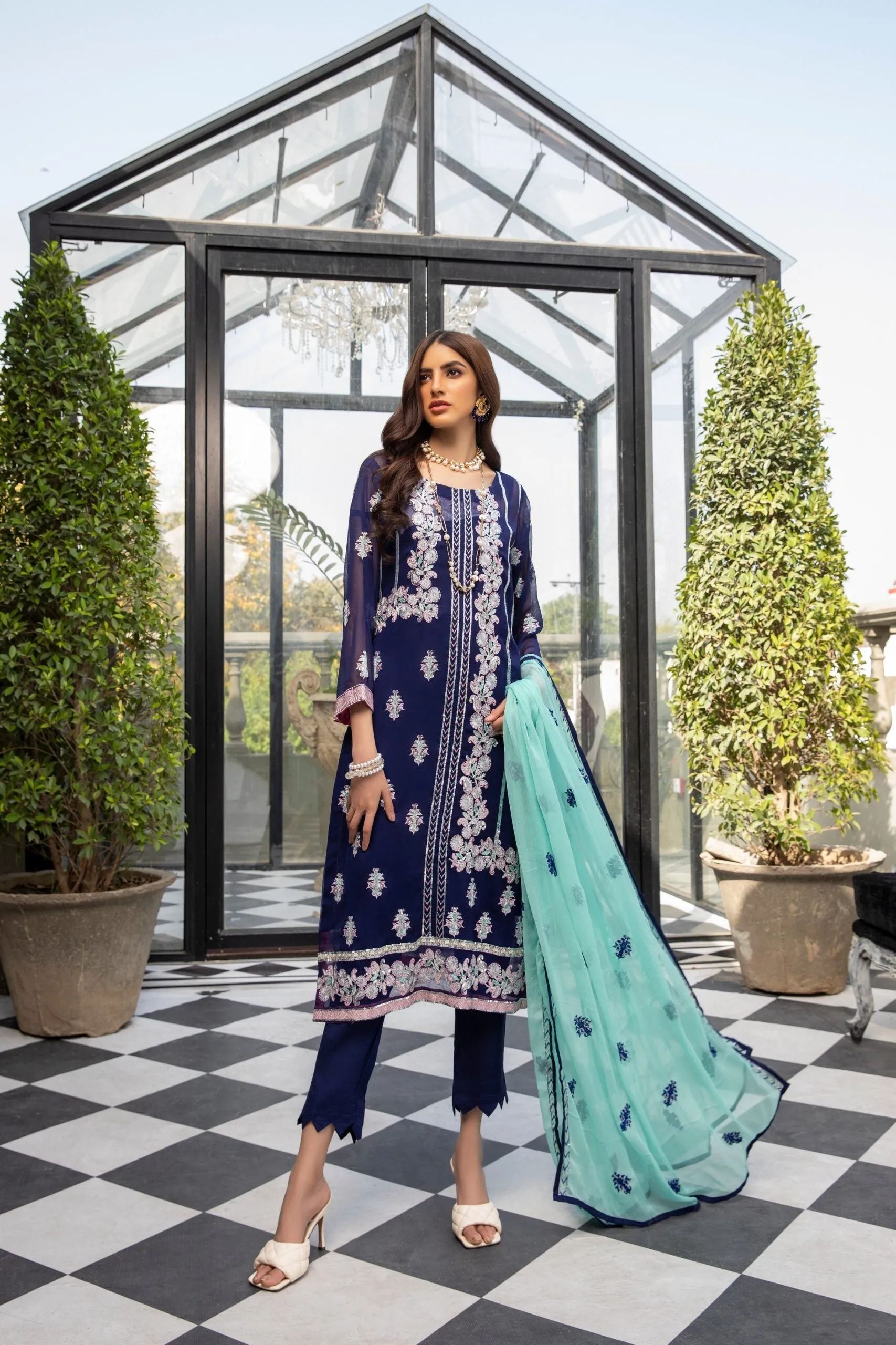 Meraki Embroidered Chiffon Collection Vol-3 – MCE3-6