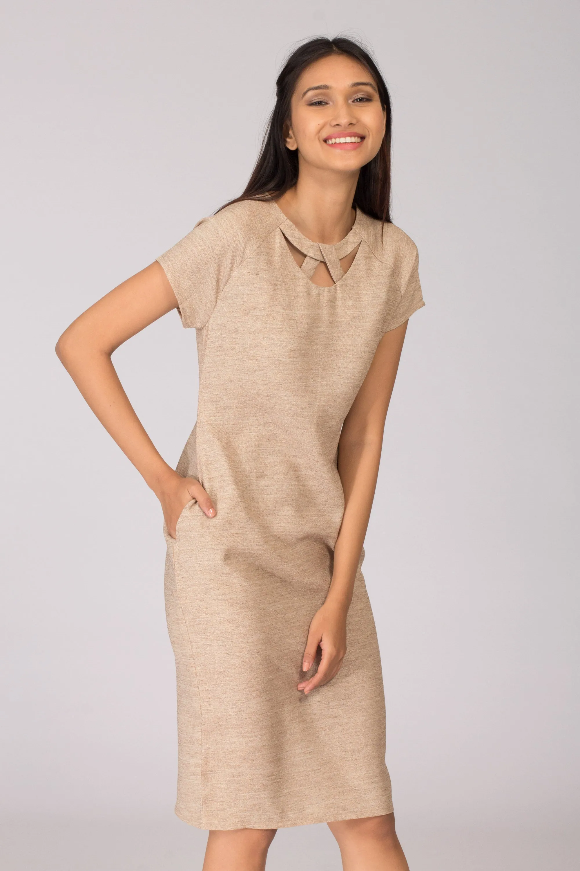 Mojave Raglan Shift Dress