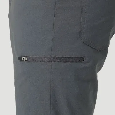 New - Wrangler Men's ATG Fleece Lined Straight Fit Five Pocket Pants - Dark Gray 34x30