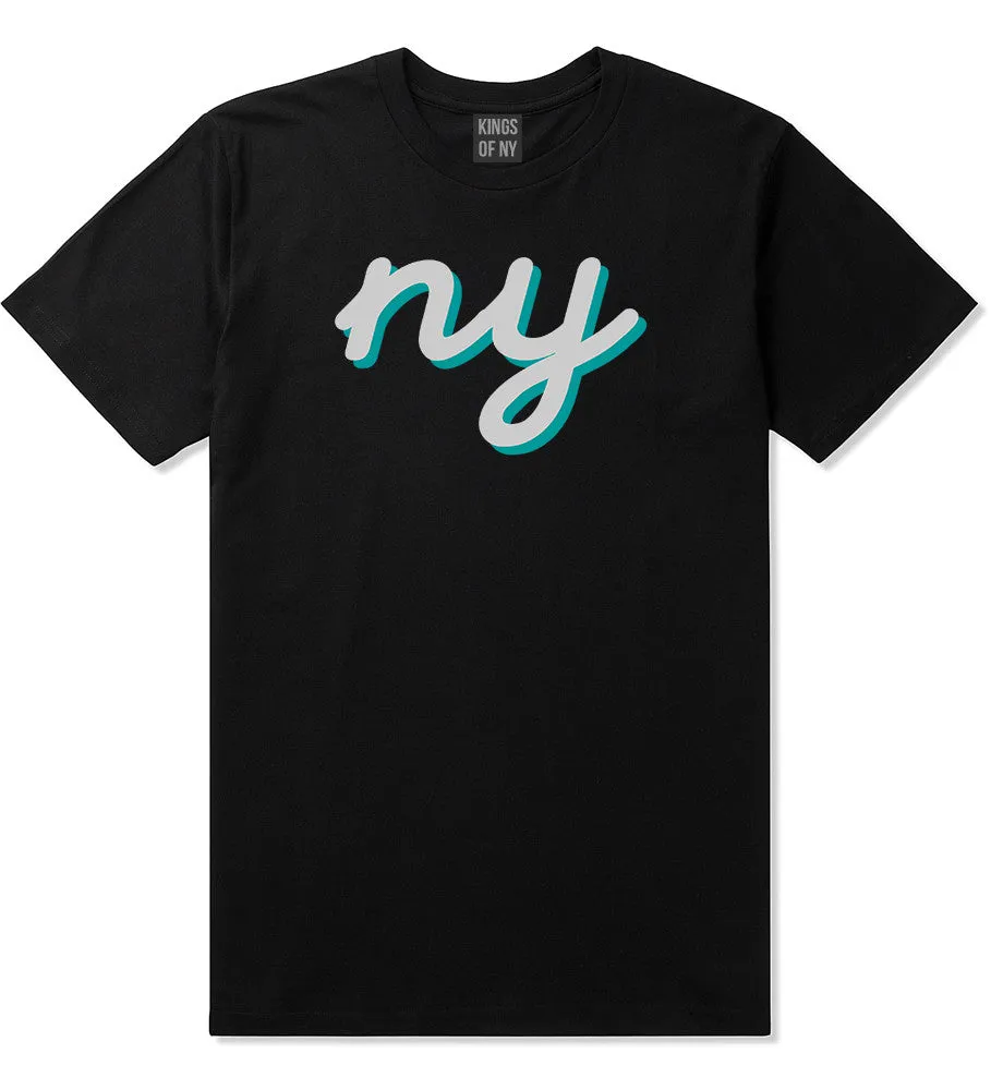 NY lower case script T-Shirt