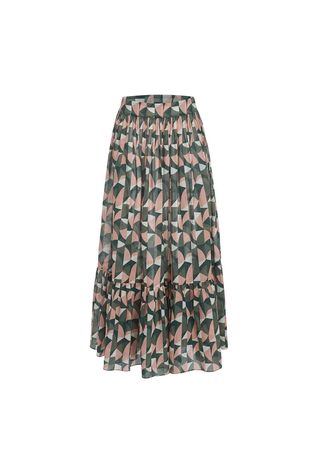 Plitka Cotton Maxi Skirt