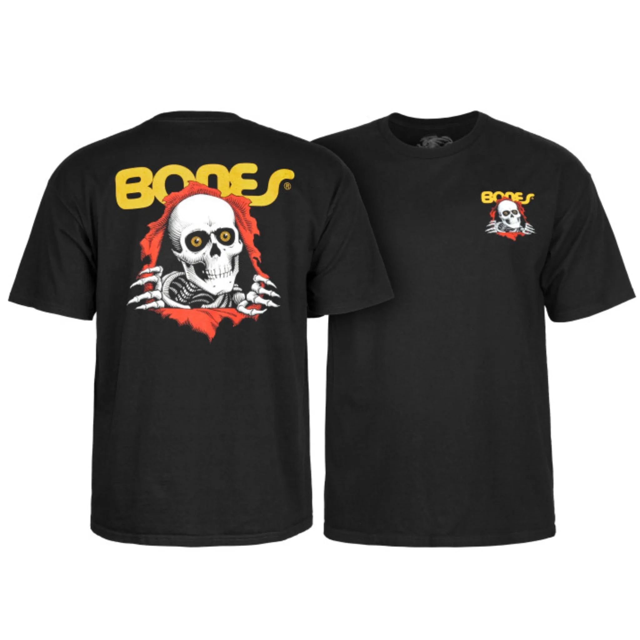 POWELL PERALTA RIPPER T SHIRT BLACK