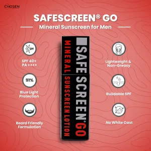 SAFESCREEN® Go Mineral Sunscreen Lotion SPF 40 