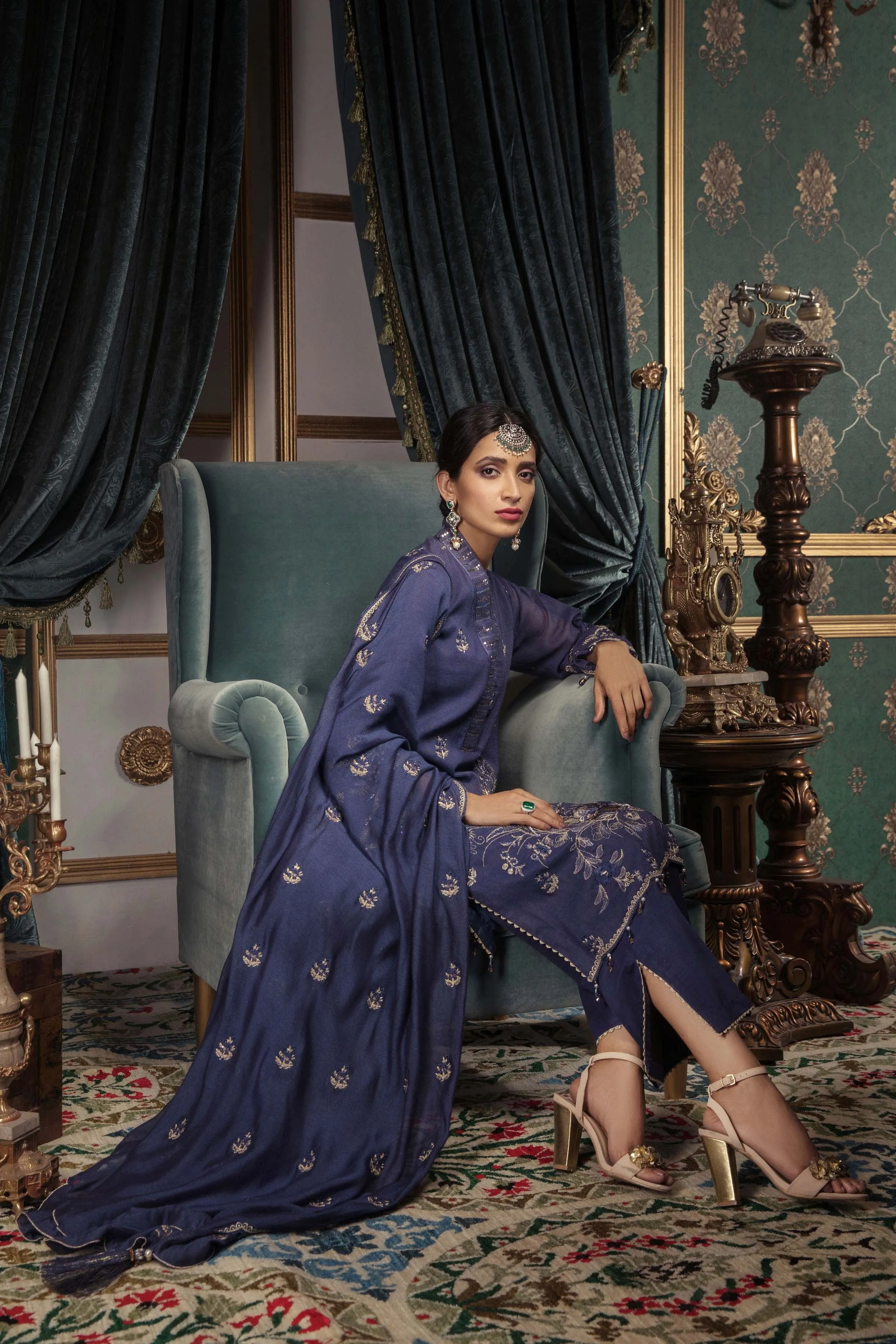 Sapphire Festive 3 Piece Collection 2019 – Lively Lavender