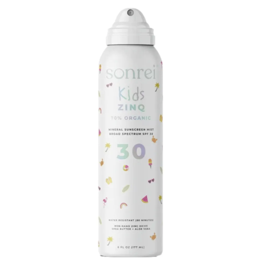 Sonrei Kids Zinq Organic Mineral Sunscreen Mist SPF 30