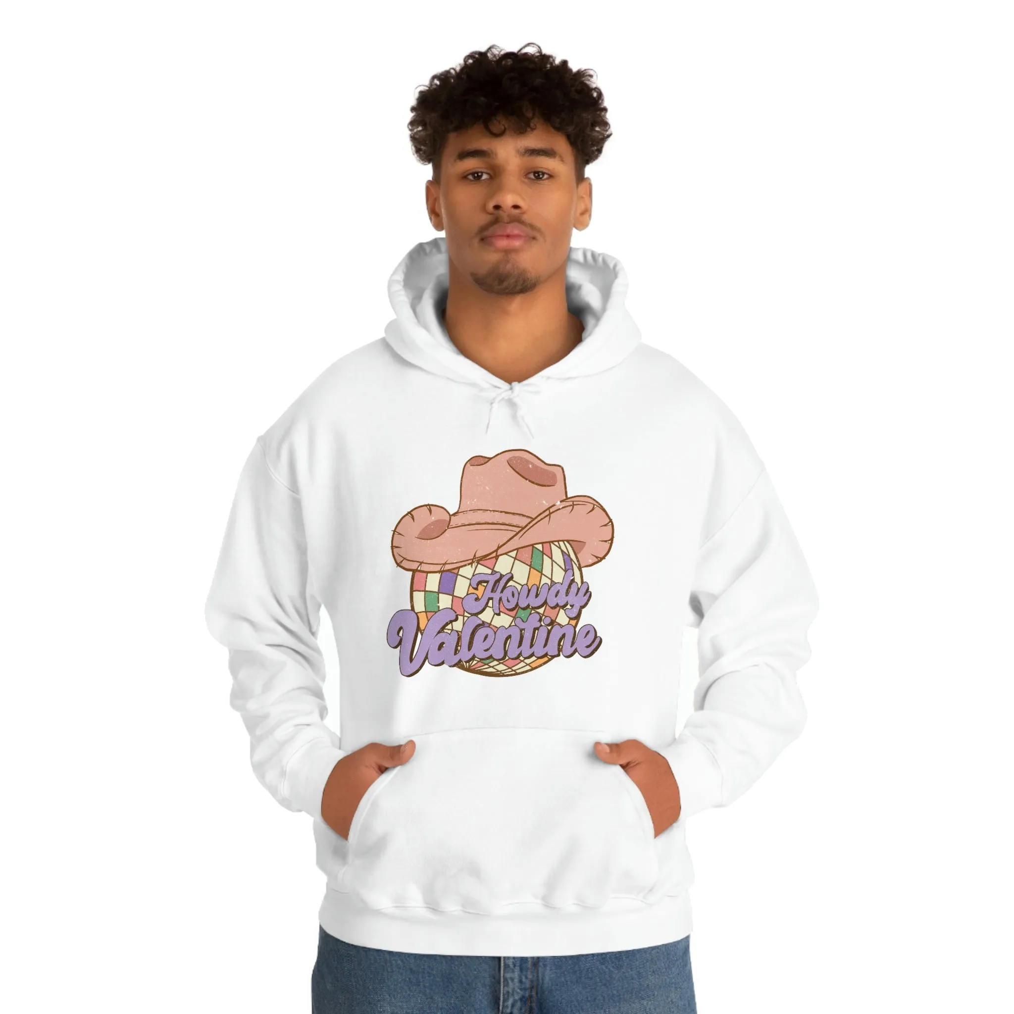 Straight Valentine's Day Hoodie  Unisex Size Straight  - Howdy Valentine