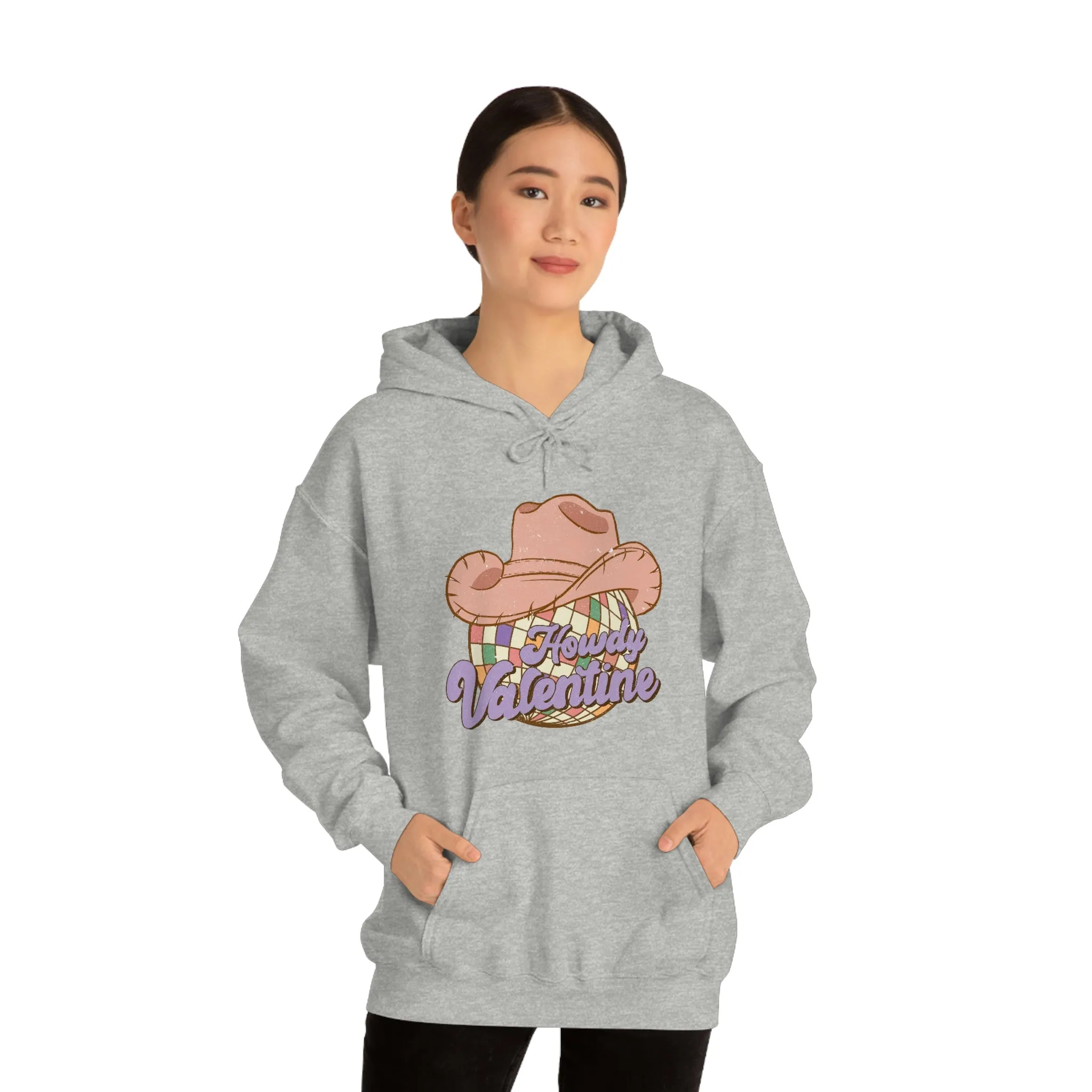 Straight Valentine's Day Hoodie  Unisex Size Straight  - Howdy Valentine