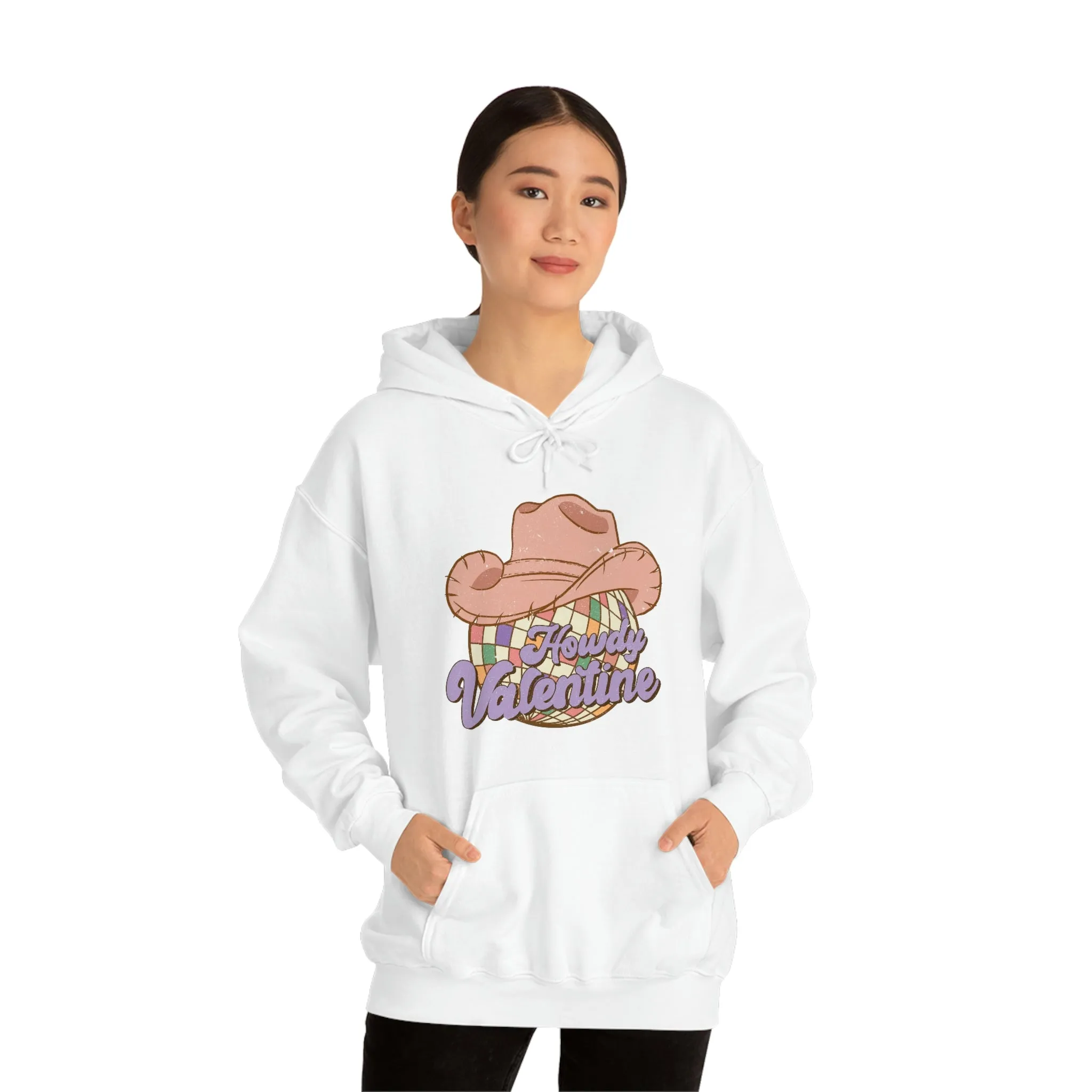 Straight Valentine's Day Hoodie  Unisex Size Straight  - Howdy Valentine