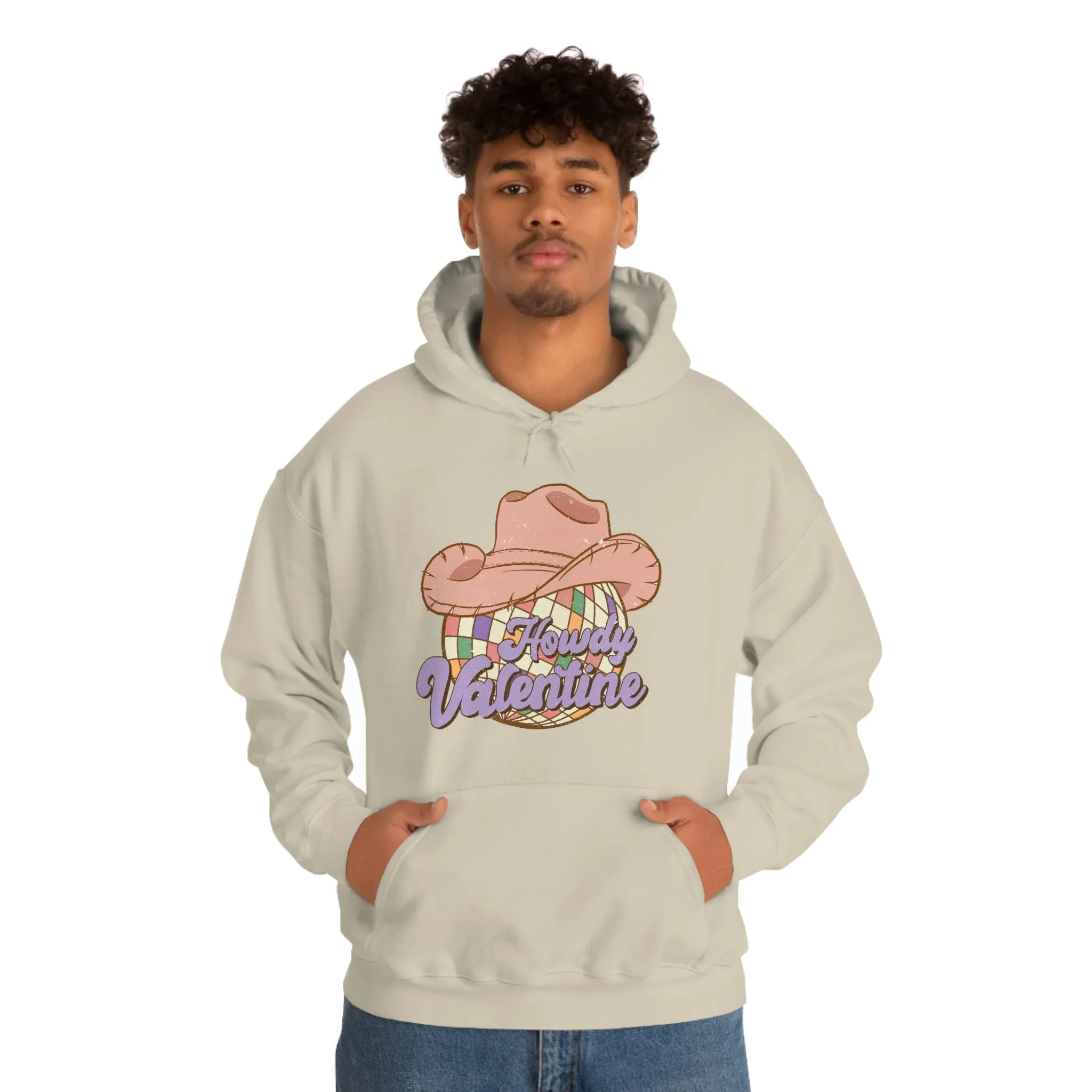 Straight Valentine's Day Hoodie  Unisex Size Straight  - Howdy Valentine